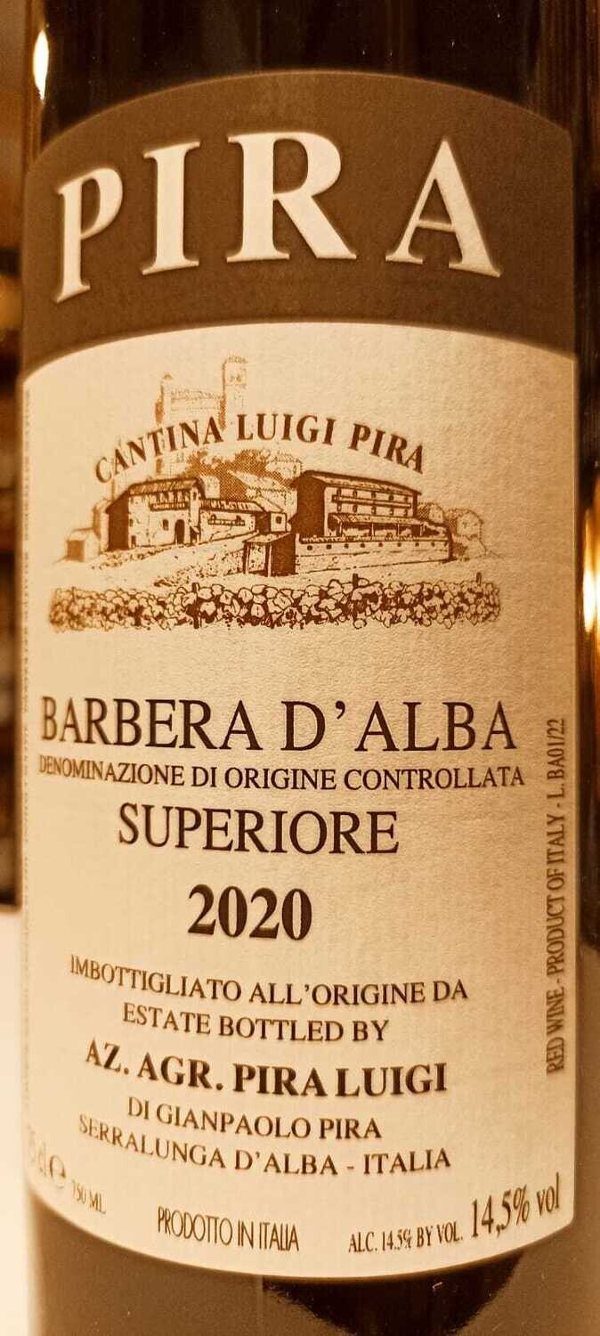 Barbera d'Alba Superiore D.o.c. 2020 - Az. Agr. Pira - 0,75 L