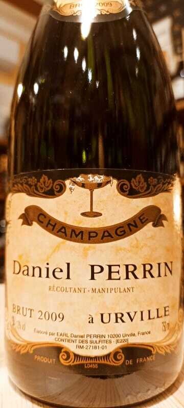 Champagne Daniel Perrin Brut 2009 - R.M. à Urville - France - 0,75 L