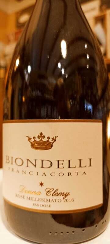 Franciacorta D.o.c.g. Rosé Brut Nature Millesimato Donna Clemy - Az. Agr. Biondelli - Cazzago San Martino (BS) - 0,75 L