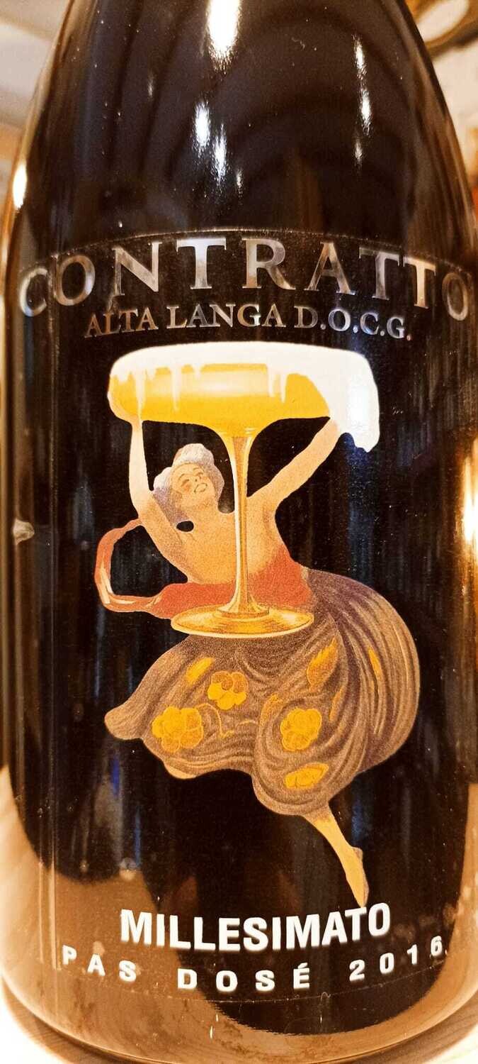 Alta Langa D.o.c.g. Pas Dose' Blanc de Noirs Millesimato - Az. Agr. Contratto-Canelli - Formato Magnum Astucciato da 1,5 L
