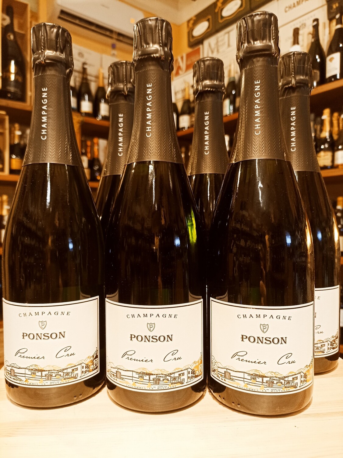 Champagne Maxime Ponson Extra Brut Premiére Cru - 6 bottiglie da 0,75 L