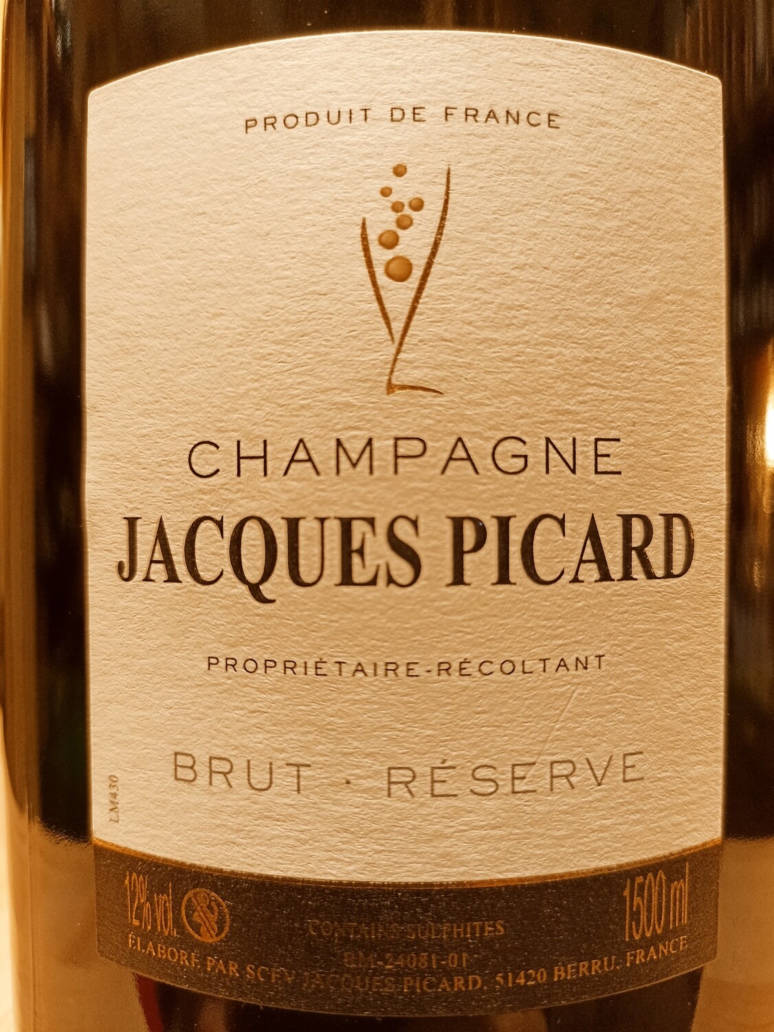 Champagne Jacques Picard Brut Reserve Magnum 1500 ml