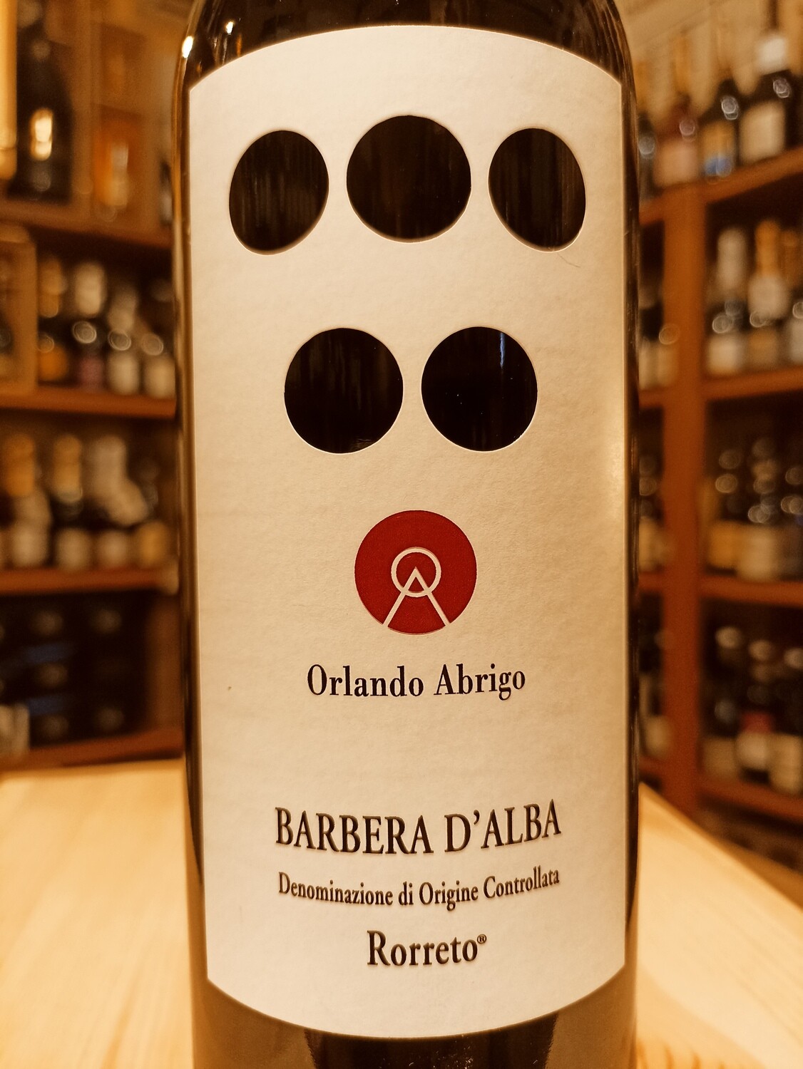 Barbera d'Alba D.o.c. Rorreto Az. Vit. Orlando Abrigo
