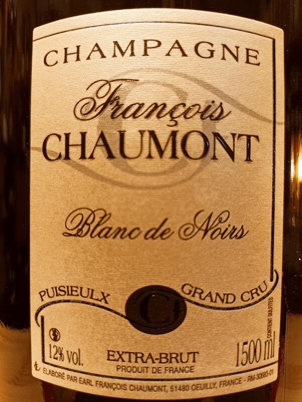 Champagne Francois Chaumont Extra Brut Blanc de Noirs Grand Cru s.a. Magnum 1500 ml Cassa Legno