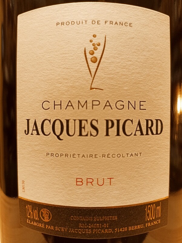 Champagne Jacques Picard Brut Tradition Magnum 1500 ml