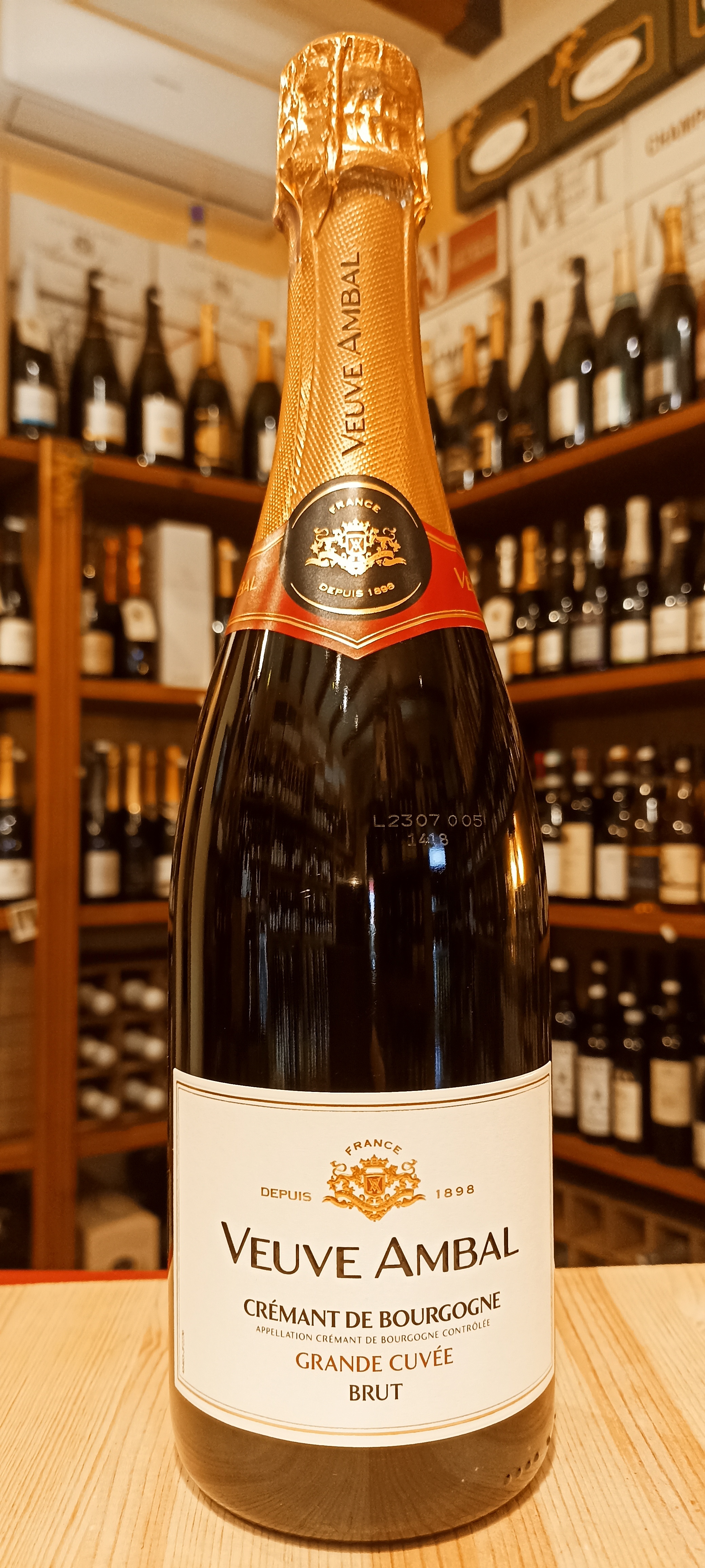 Cremant de Bourgogne Brut Grande Cuvée Veuve Ambal - 0,75 L