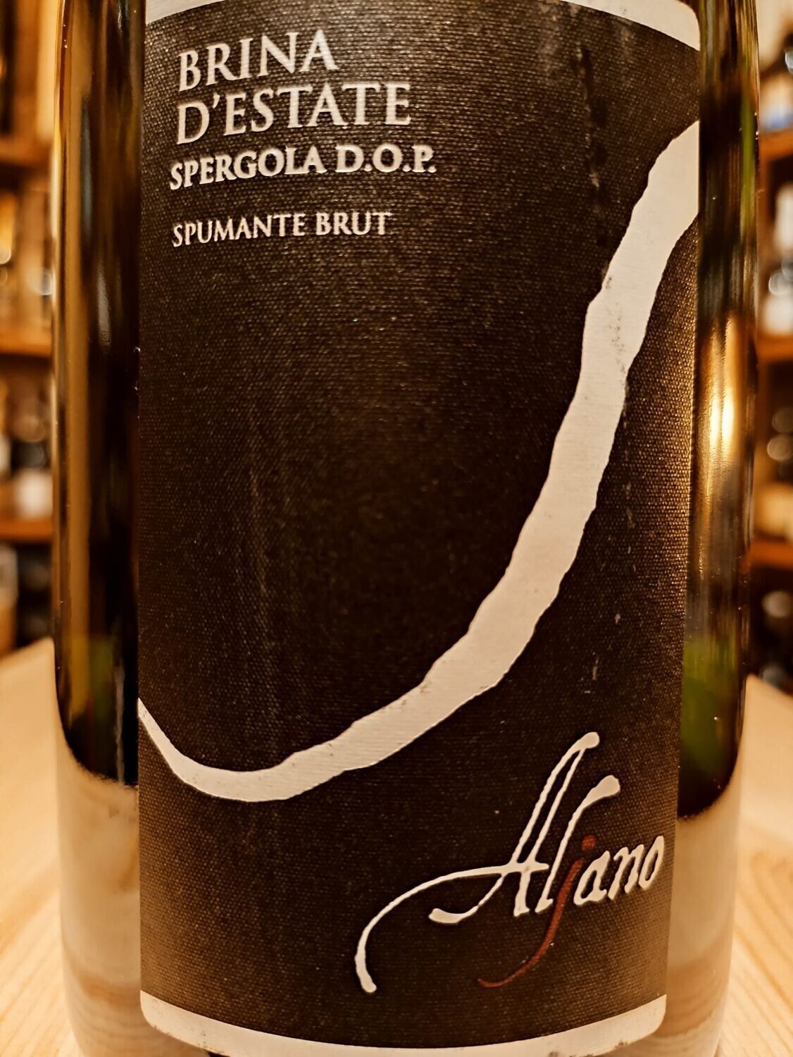 Spumante Brut Spergola D.o.p. Brina d'Estate - Colli di Scandiano e Canossa (RE) Az. Vit. Aljano - 0,75 L