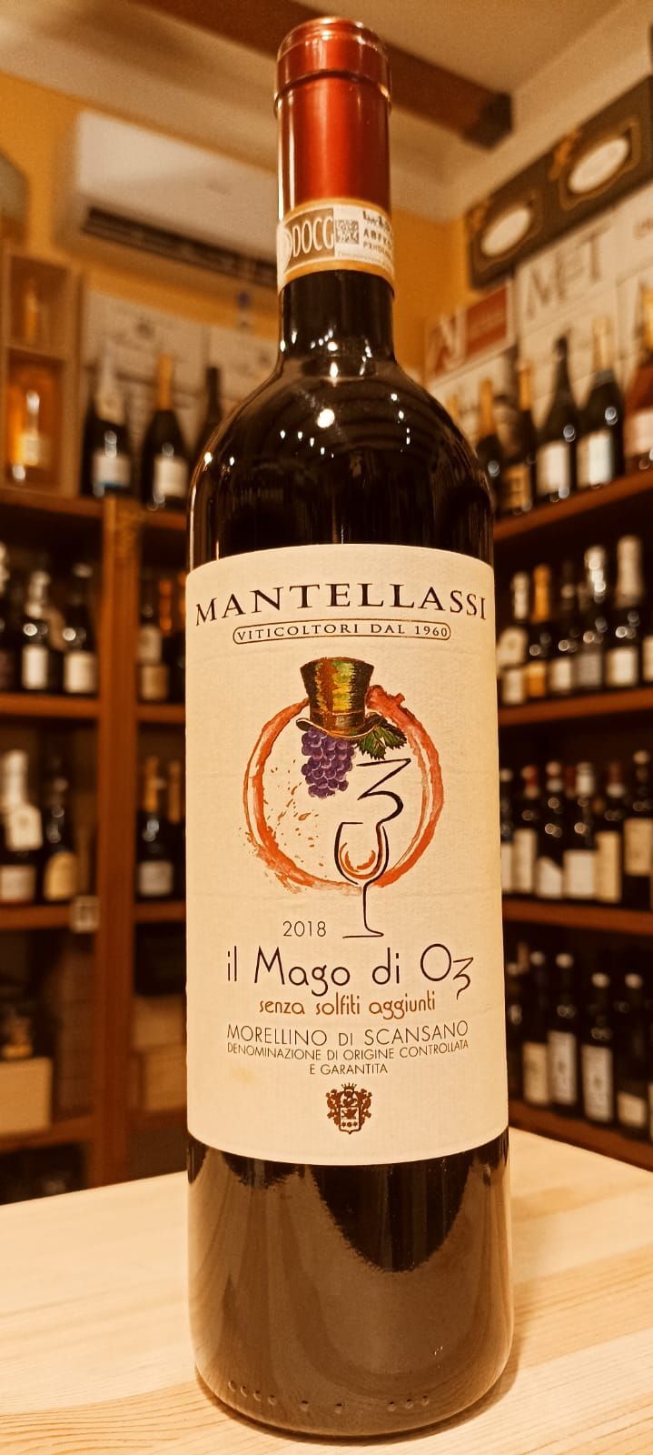 Morellino di Scansano Mago di Oz (senza solfiti) - Fattoria Mantellassi - 0,75 L