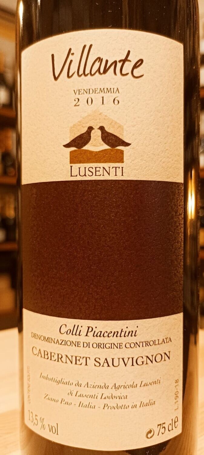 Cabernet Sauvignon D.o.c. Villante - Az. Agr. Lusenti - 0,75 L