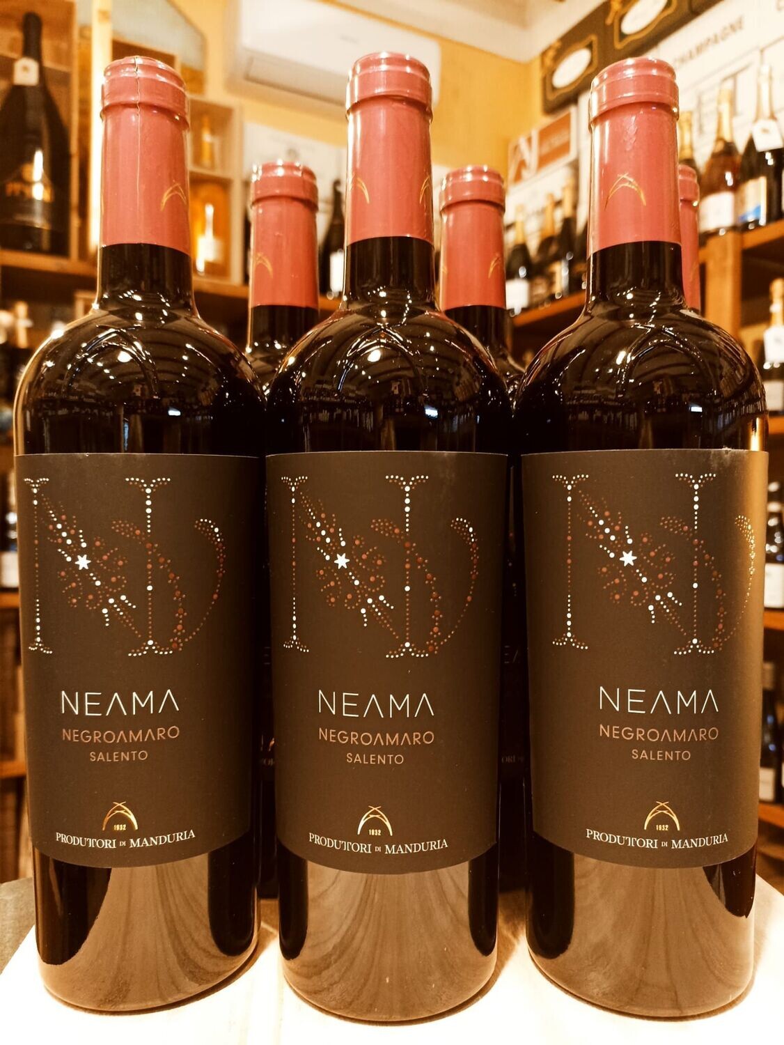 Negroamaro del Salento I.g.t. Neama - Az. Vit. Produttori di Manduria - 6 bottiglie da 0,75 L