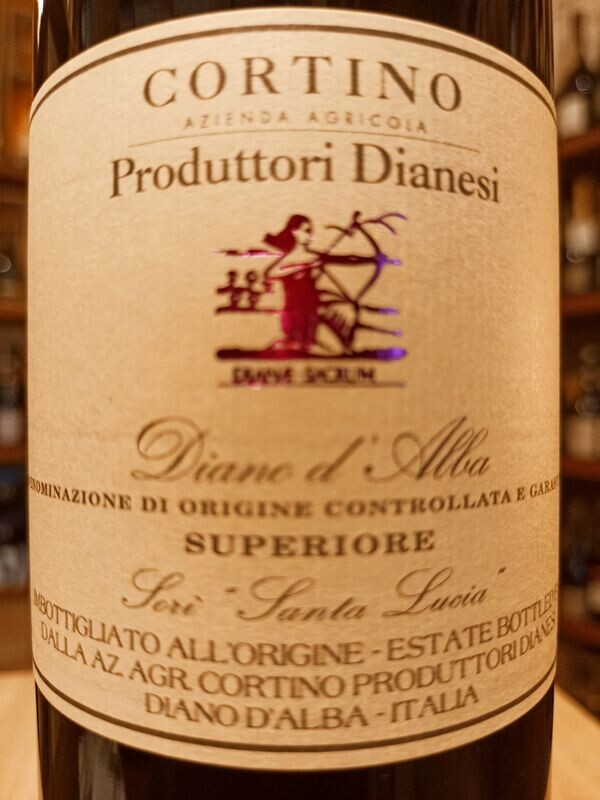 Dolcetto di Diano d’Alba Superiore D.o.c.g. Sorì Santa Lucia - Az Agr. Cortino Produttori Dianesi - 0,75 L