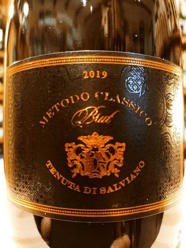Spumante Brut Metodo Classico Blanc de Noirs Millesimato - Tenuta di Salviano - 0,75 L