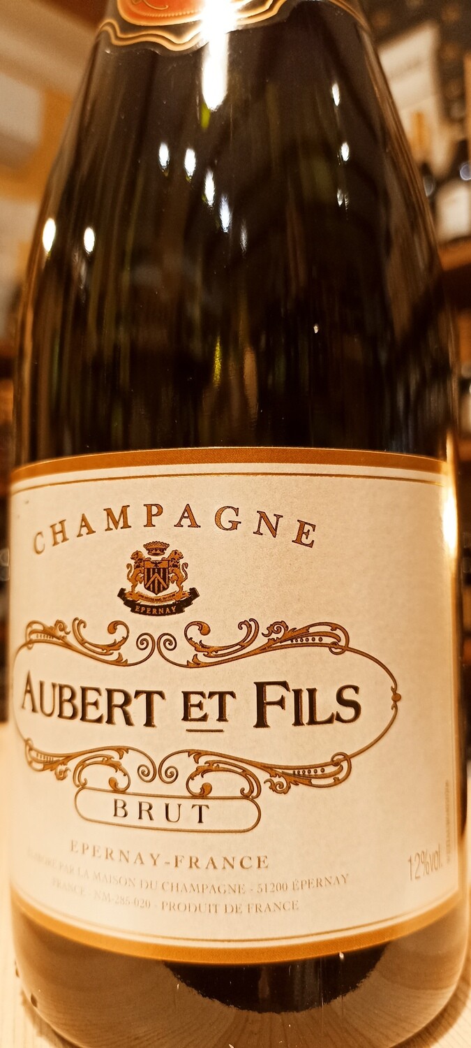 Champagne Aubert & Fils Brùt Tradition (N.M. a Epernay - France) - 0,75 L