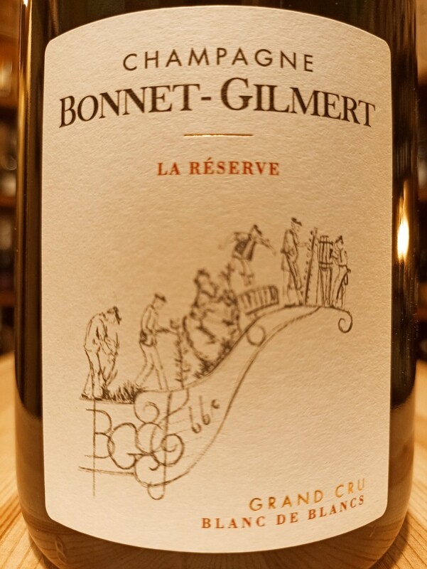 Champagne Bonnet Gilmert La Rèserve Brut Blanc de Blancs Grand Cru - a Le Mesnil sur Oger (France) - 0,75 L