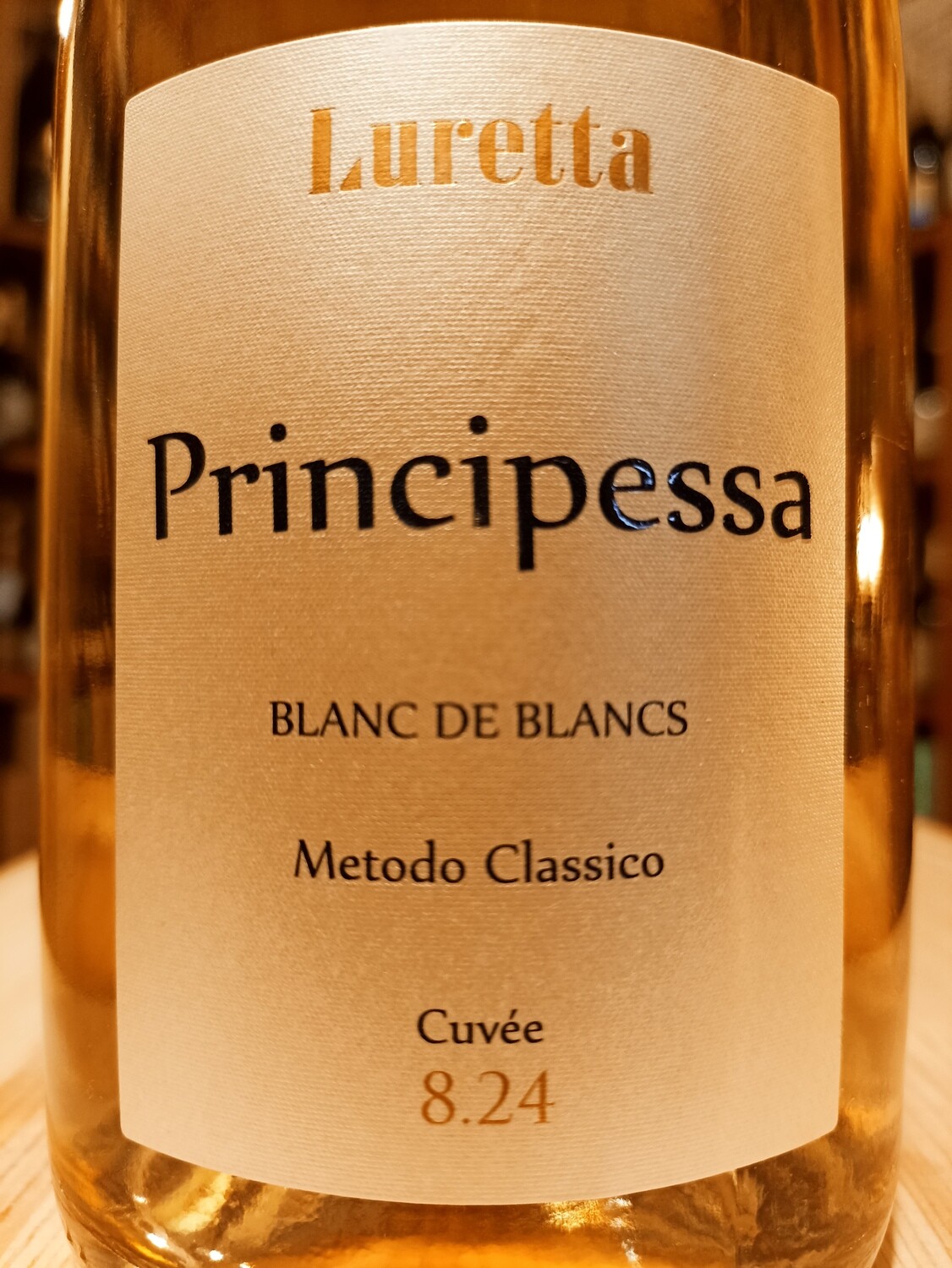 Colli Piacentini Metodo Classico Principessa Brut Blanc de Blancs S.a. (Az. Agr. Luretta - Castello di Momeliano) 0,75 L