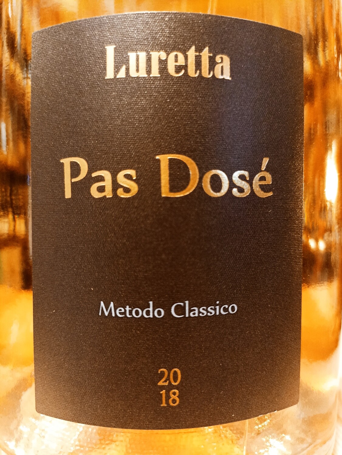 COLLI PIACENTINI METODO CLASSICO PAS DOSE'  MILLESIMATO MAGNUM 1500 ML ASTUCCIATO (AZ. AGR. LURETTA - CASTELLO DI MOMELIANO)