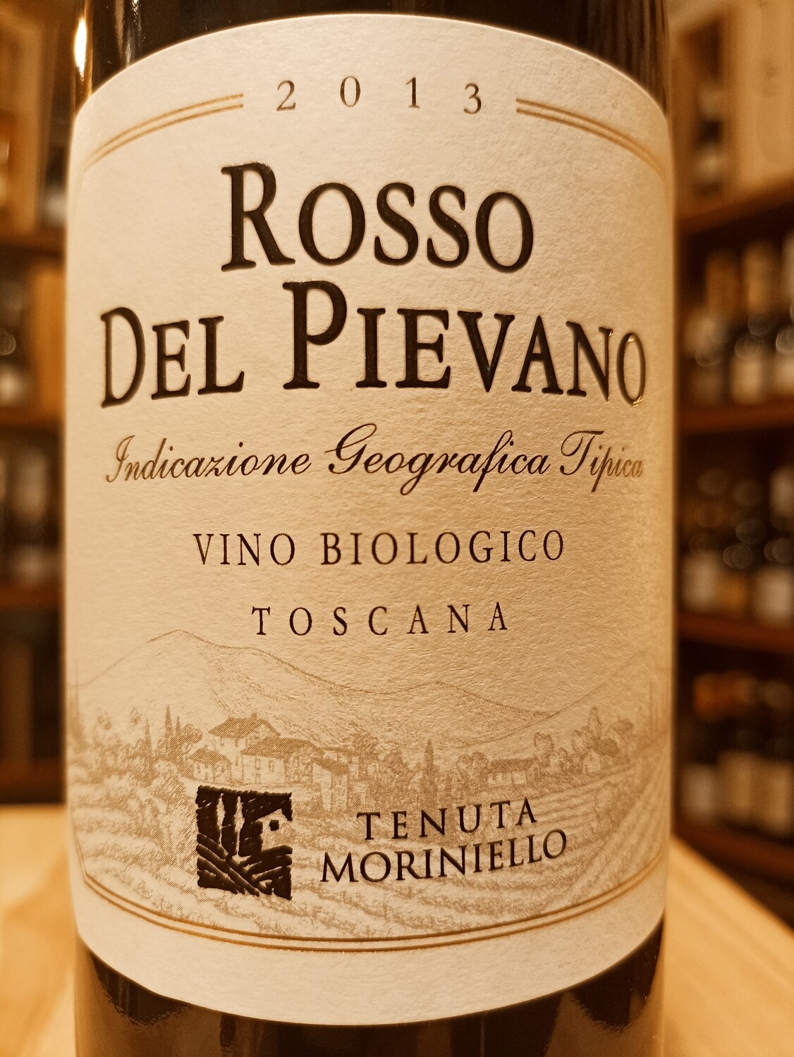 Toscana Rosso Bio I.g.t. Rosso del Pievano - Az. Agr. Tenuta Moriniello - Montaione - (FI) 0,75 L