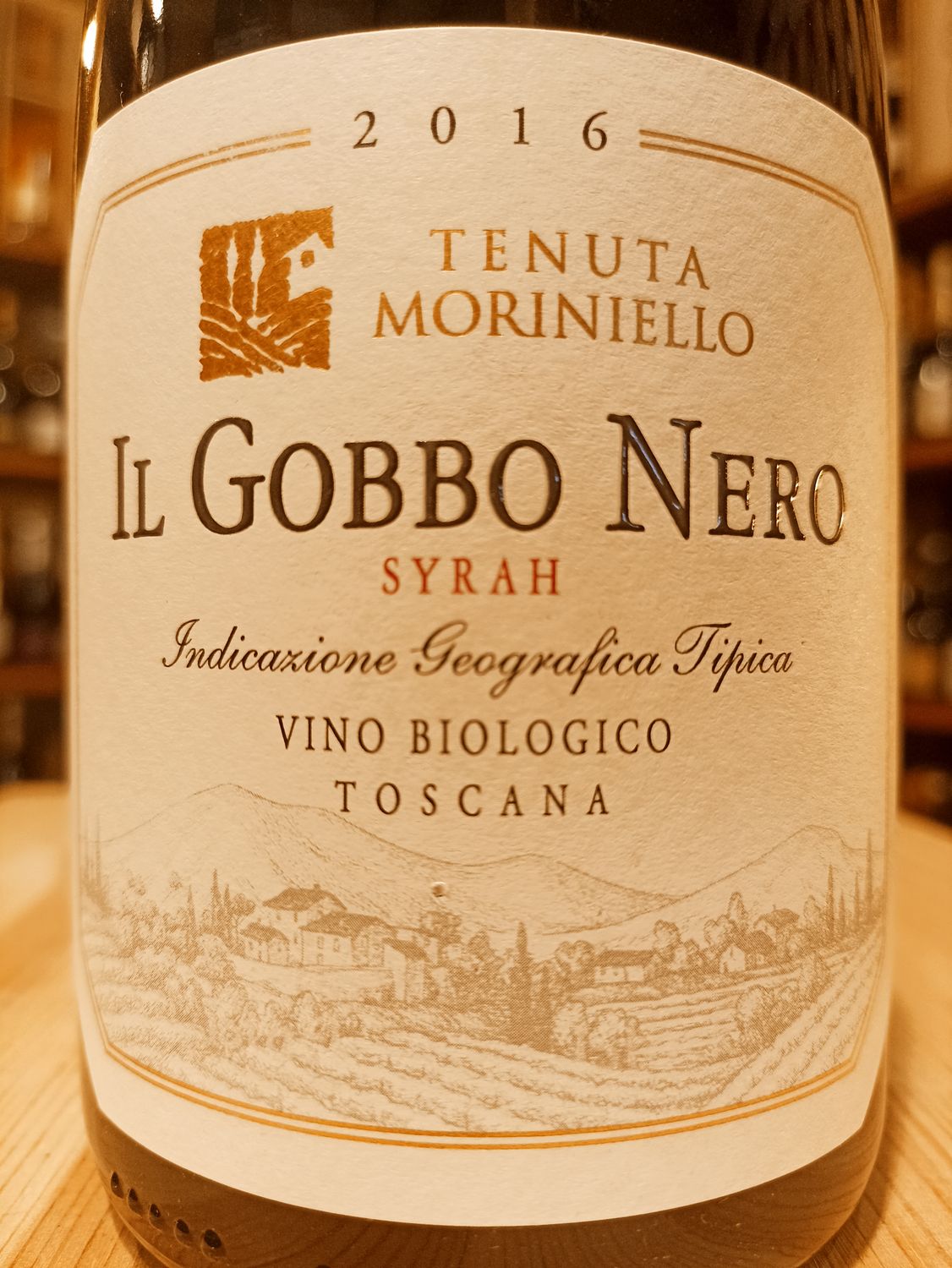 Toscana Rosso I.g.t. Il Gobbo Nero Syrah - Az. Agr. Tenute Moriniello - Montaione - (FI) - 0,75 L