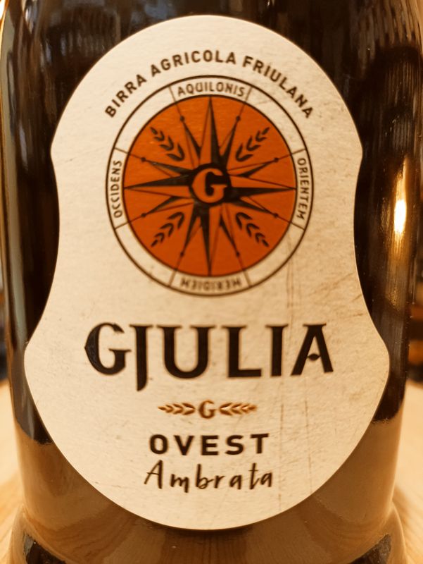 Birra Agricola Friulana Giulia Ambrata Ovest Birrificio Giulia - 0,75 L