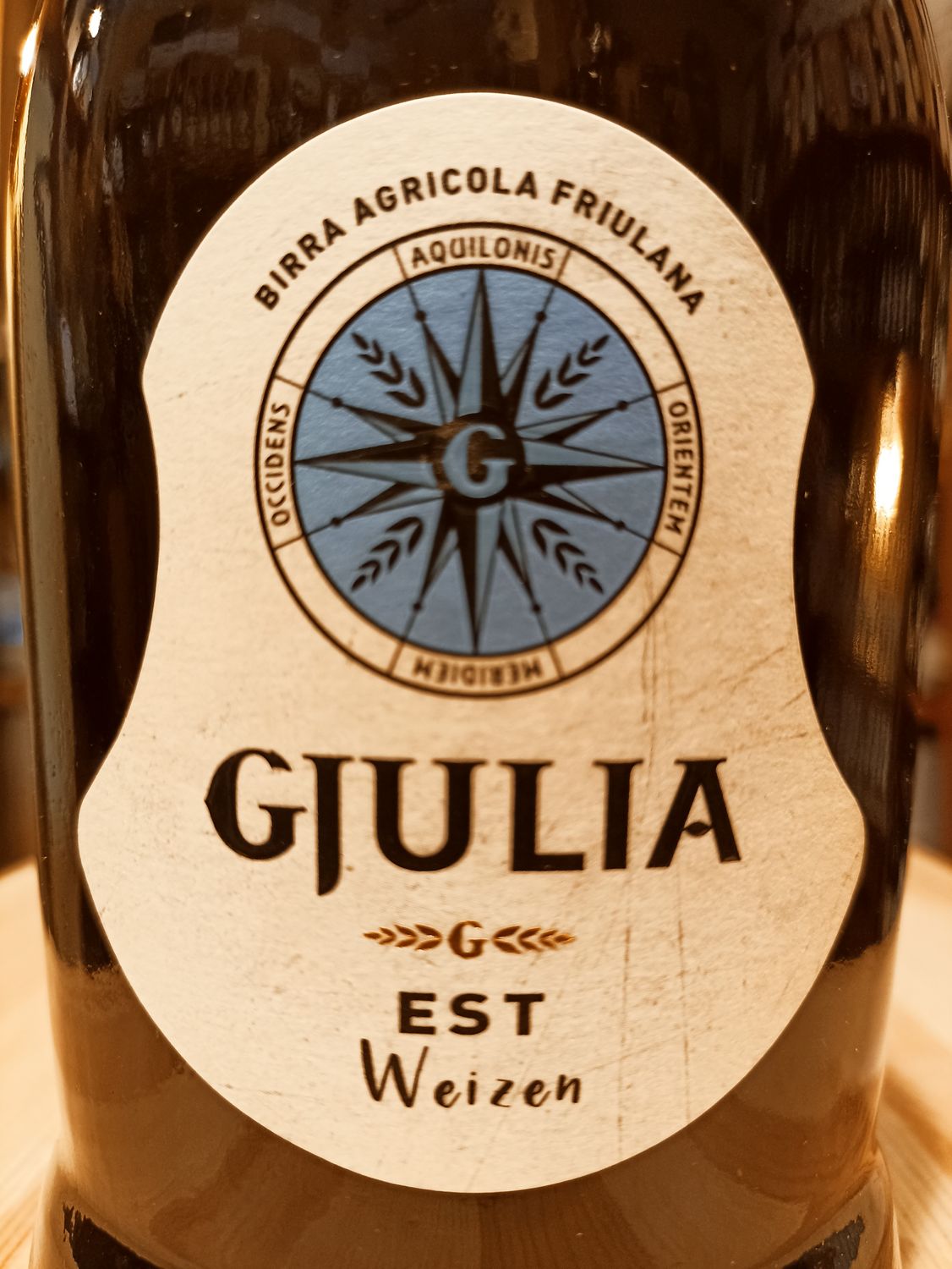 Birra Agricola Friulana Giulia Weizen Est Birrificio Giulia - 0,75 L
