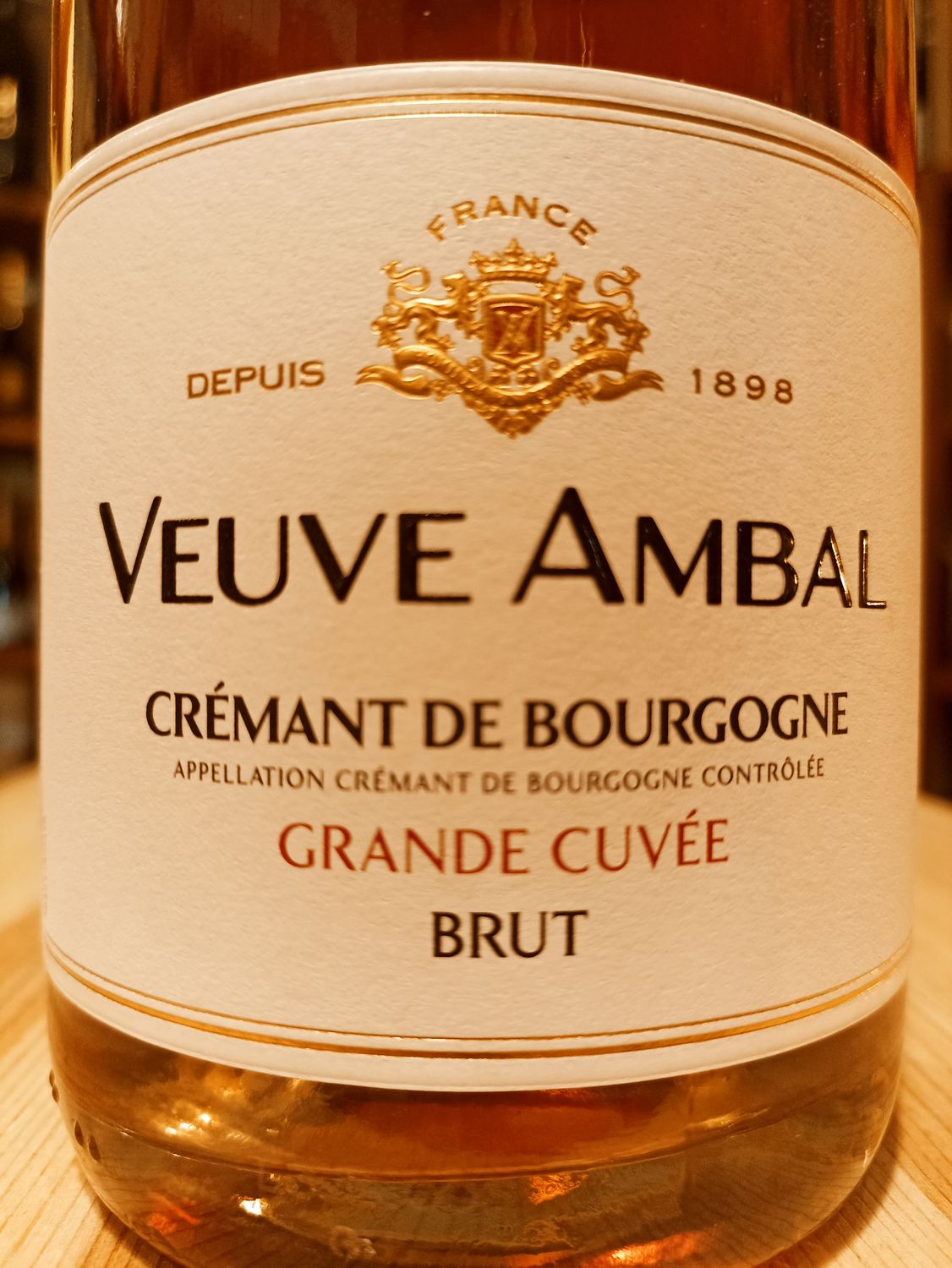 Cremant de Bourgogne Brut Rosè Grande Cuvée Veuve Ambal - 0,75 L