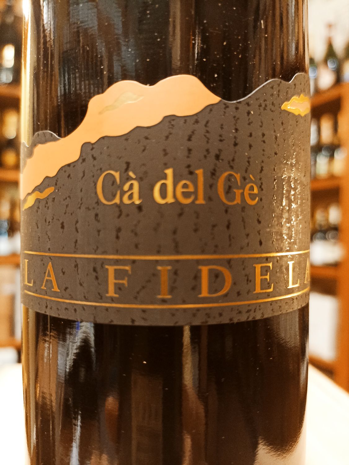 Oltrepò Pavese Croatina D.o.c. La Fidela - Az. Vit. Ca del Gè - Montalto Pavese - 0,75 L