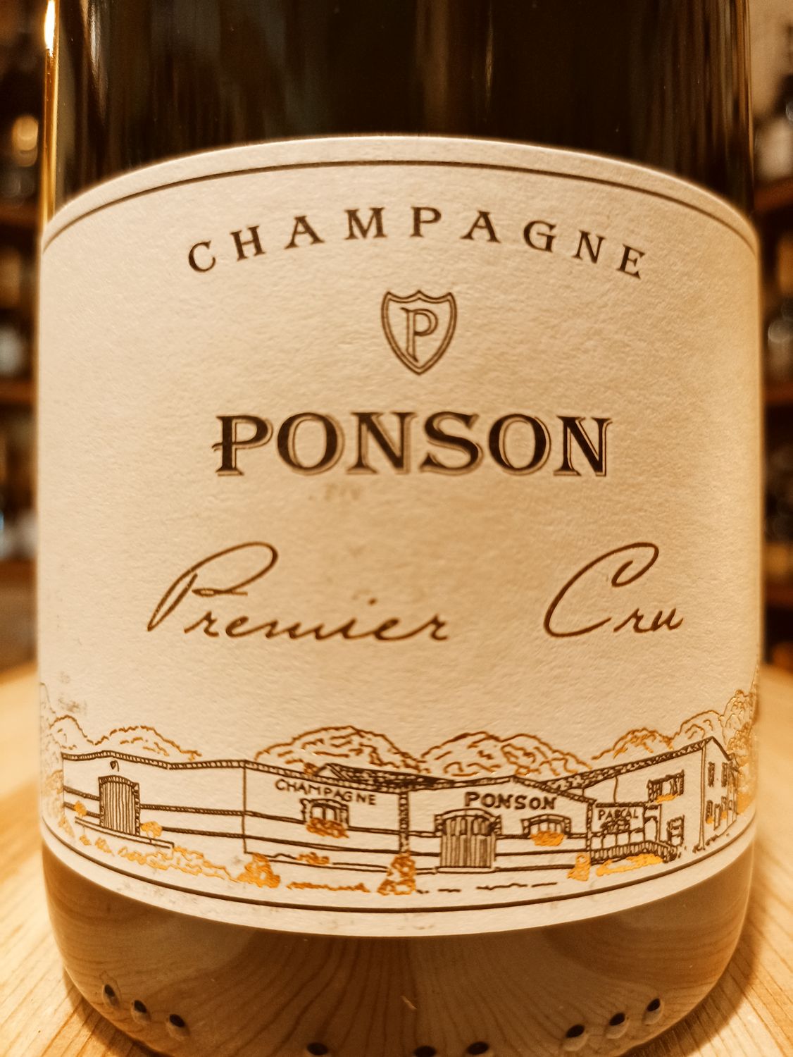 Champagne Maxime Ponson Extra Brut Premiére Cru - 0,75 L