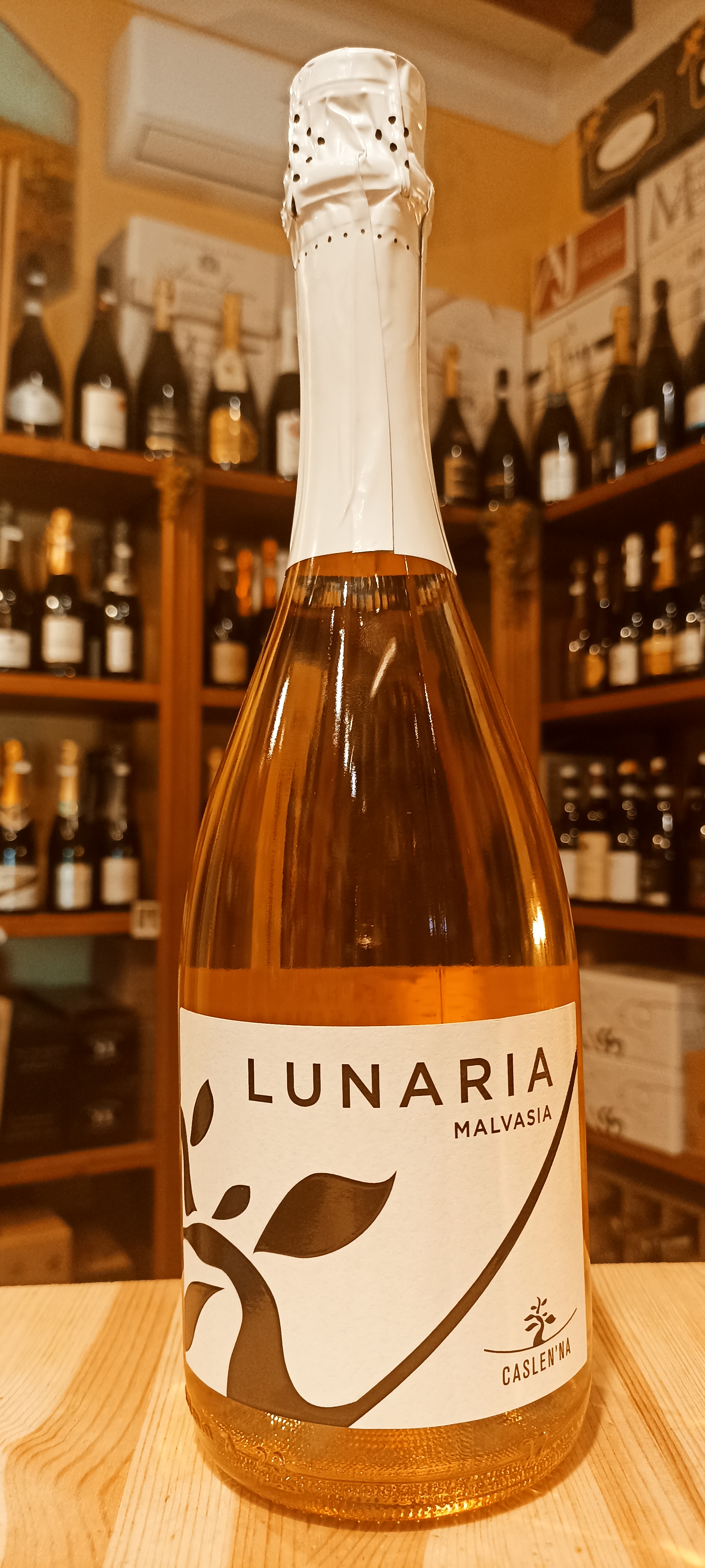 Malvasia dell'Emilia (Colli di Parma) I.g.p. Millesimata  Brut Lunaria - Az. Agr. Caslen'na - 0,75 L