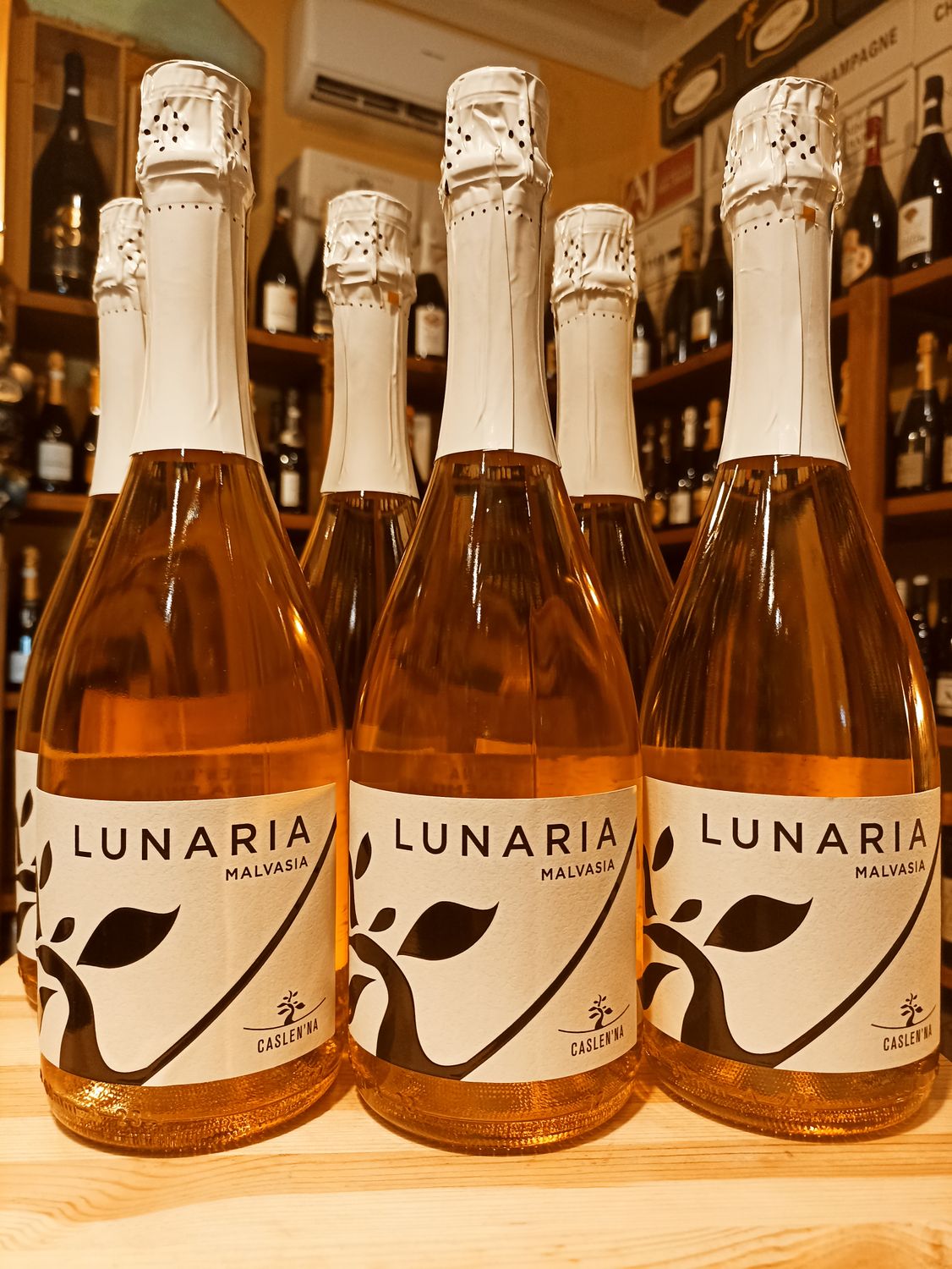 Malvasia dell'Emilia (Colli di Parma) I.g.p. Millesimata Brut Lunaria - Az. Agr. Caslen'na - 6 bottiglie da 0,75 L