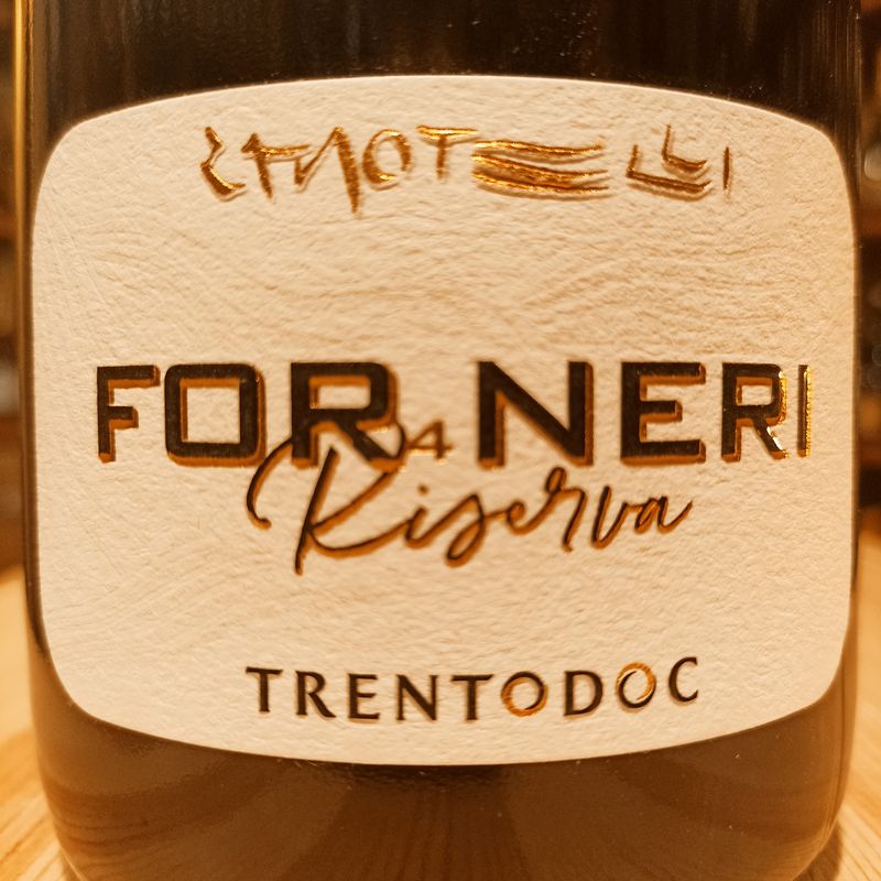 Trento D.o.c. Extra Brut Forneri Riserva Millesimato 2016 - Az. Vit. Zanotelli in Cembra Lisignago - TN - 0,75 L