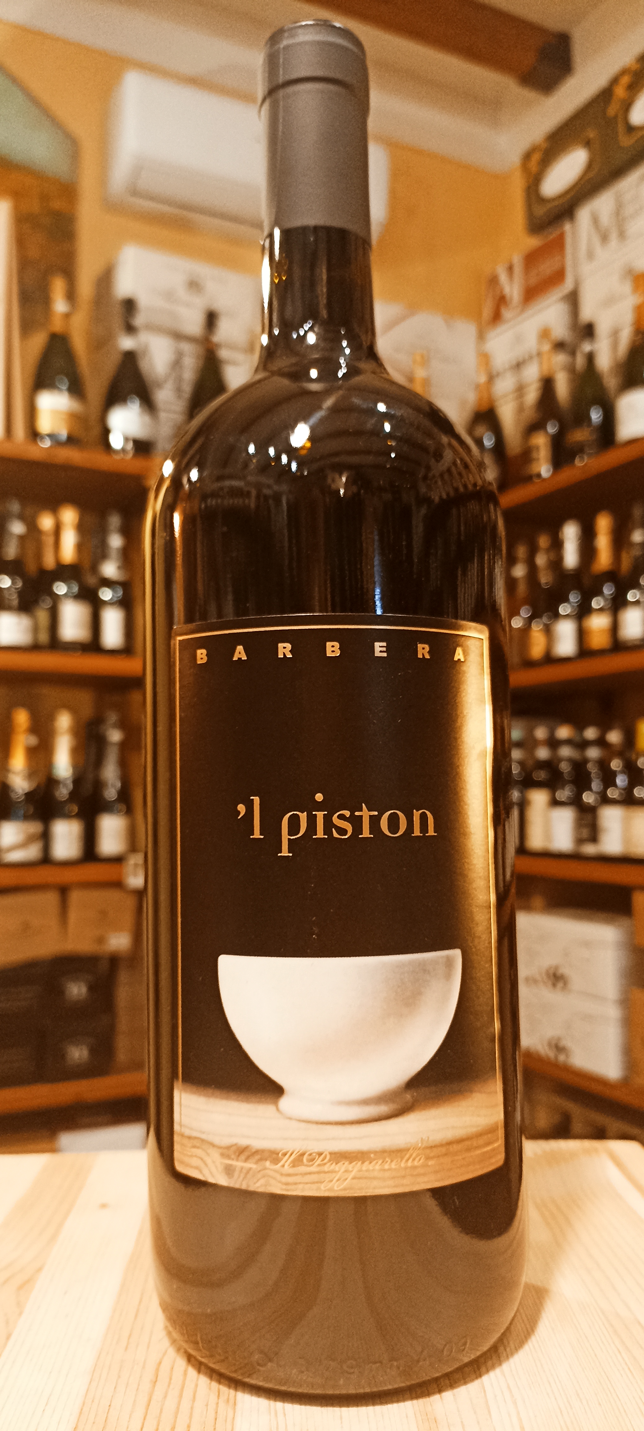 Barbera D.o.c Millesimato L'Piston - Az. Agr. Il Poggiarello in Travo (PC) - Formato Magnum da 1,5 L