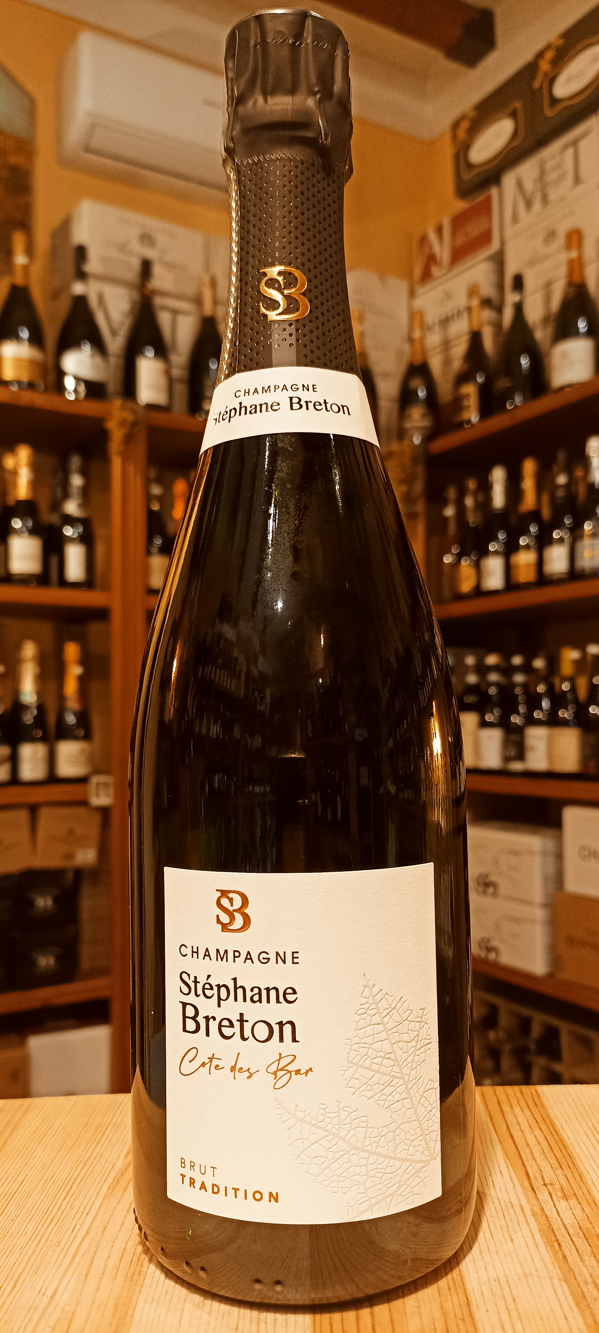 Champagne Stephane Breton Brut Tradition A.O.C. - R.M. s.a France - 0,75 L