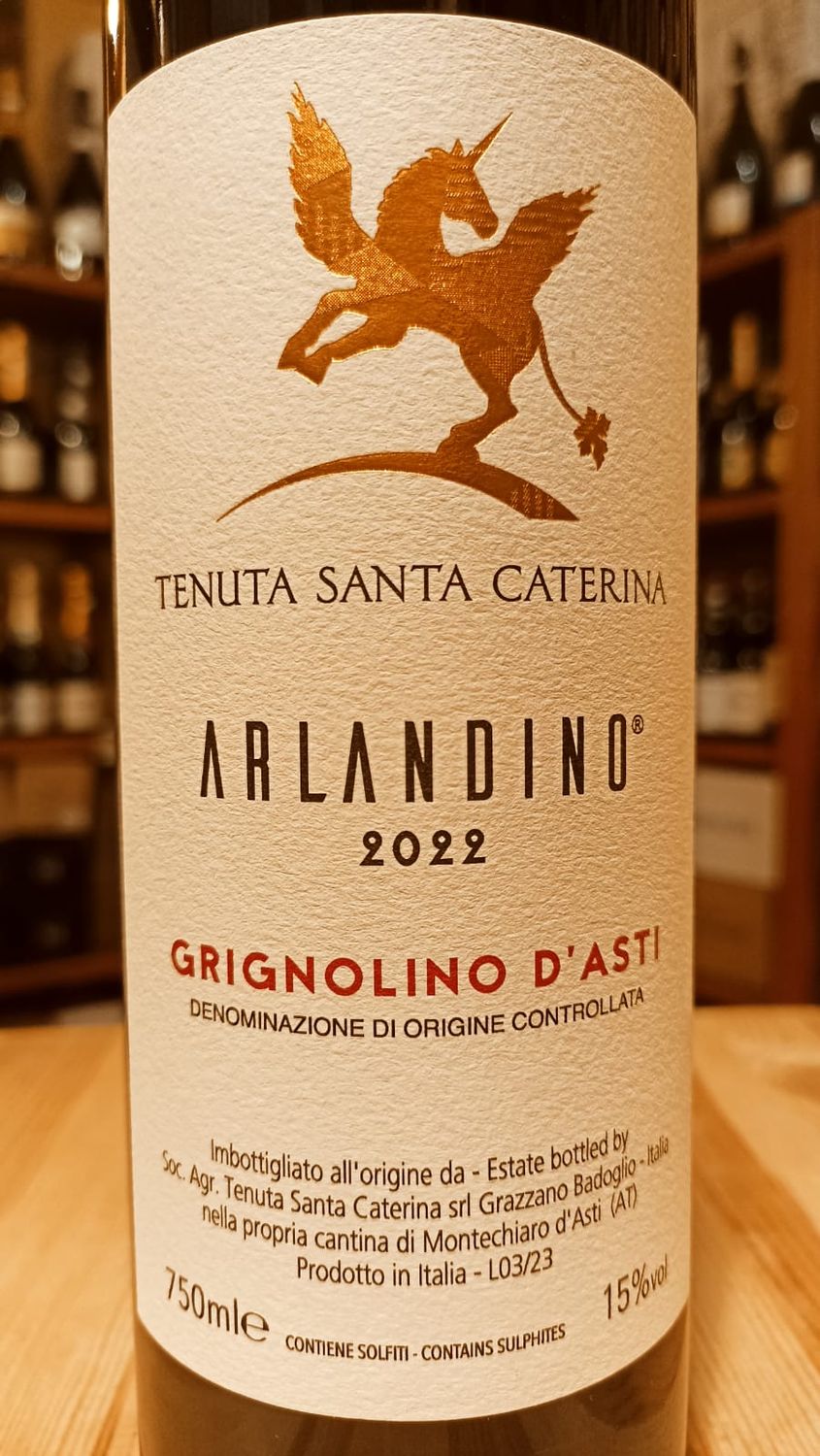 Grignolino d’Asti doc Millesimato Arlandino - Tenuta Santa Caterina - 0,75 L