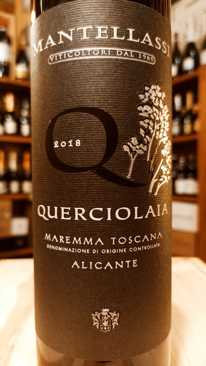 Maremma Toscana Rosso D.o.c. Alicante Querciolaia - Az. Vit. Mantellassi - 0,75L