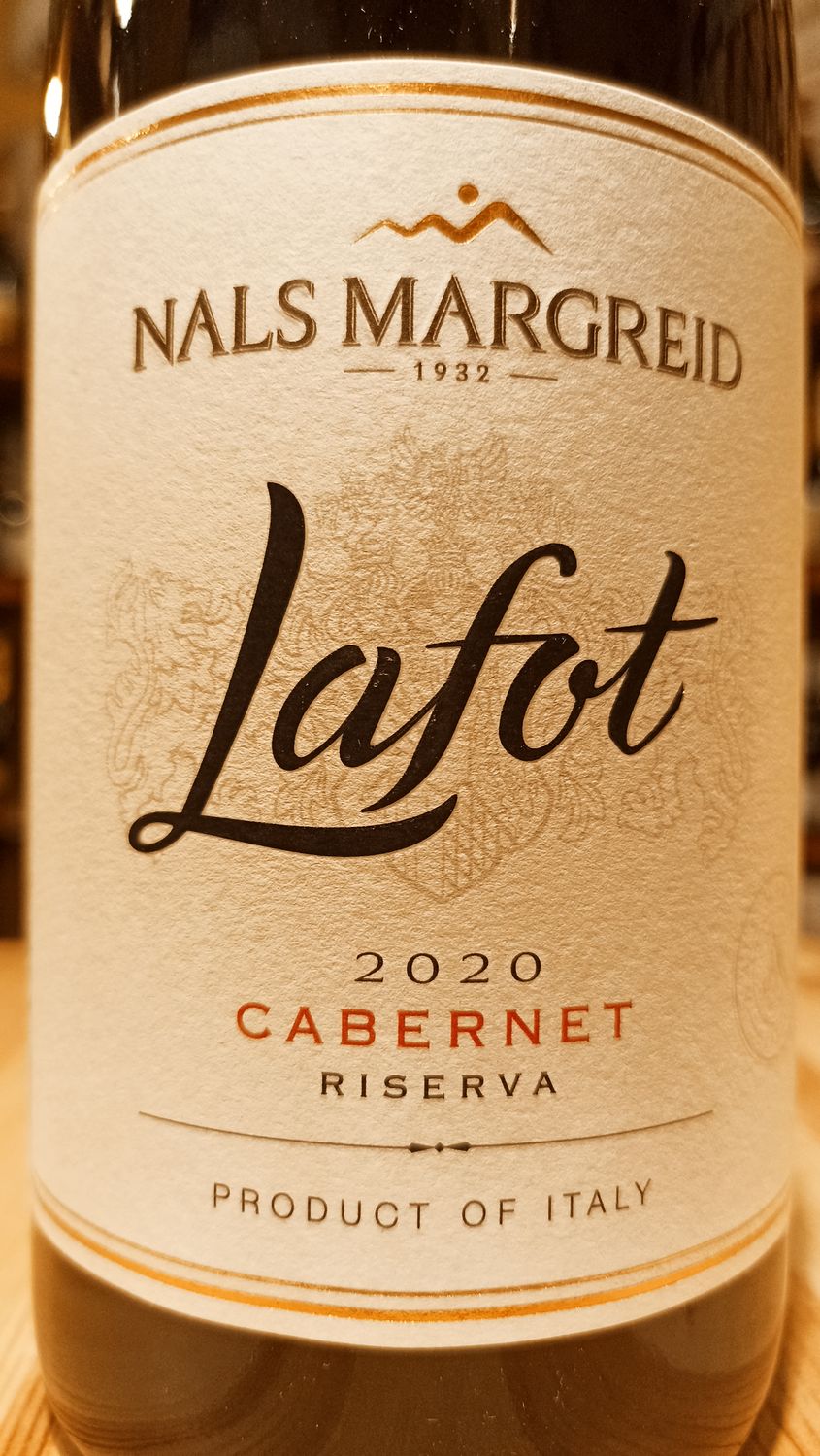 Alto Adige D.o.c. Cabernet Sauvignon Riserva Lafot - Az. Vit. Nalles Margreid - 0,75 L