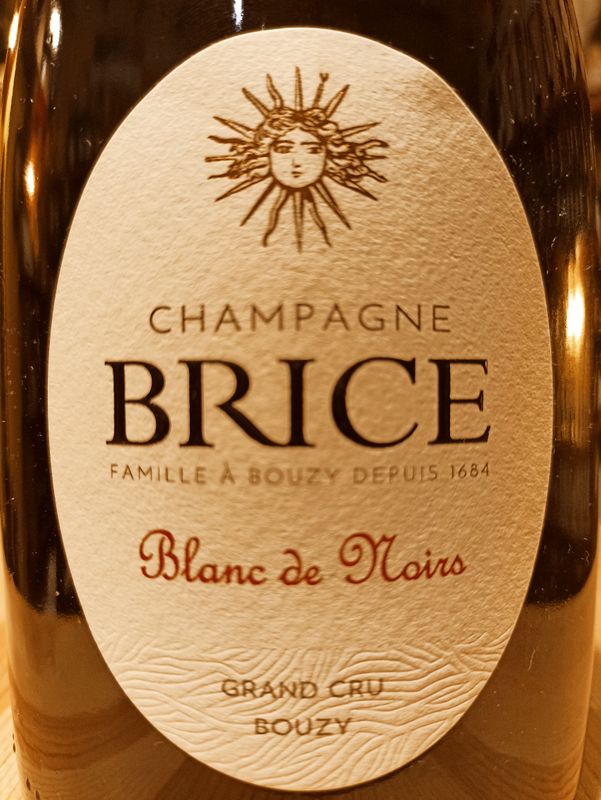 Champagne Brice Blanc de Noir Brut Grand Cru - 0,75 L