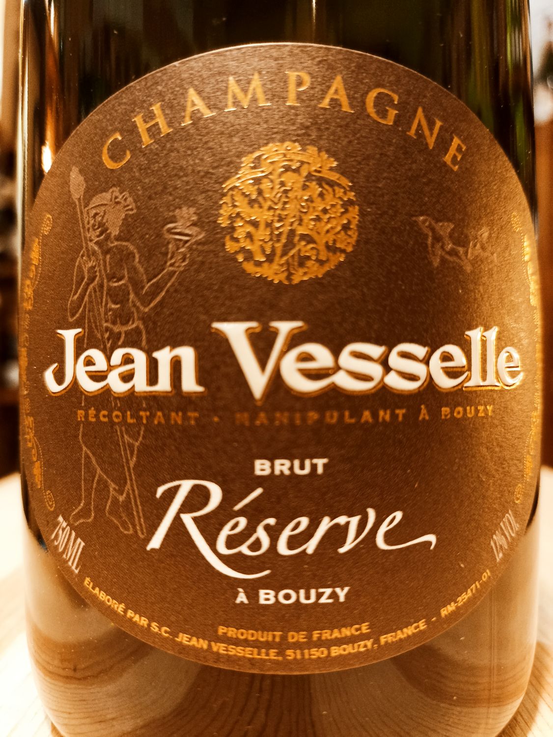 Champagne Jean Vesselle Brut Reserve - 0,75 L