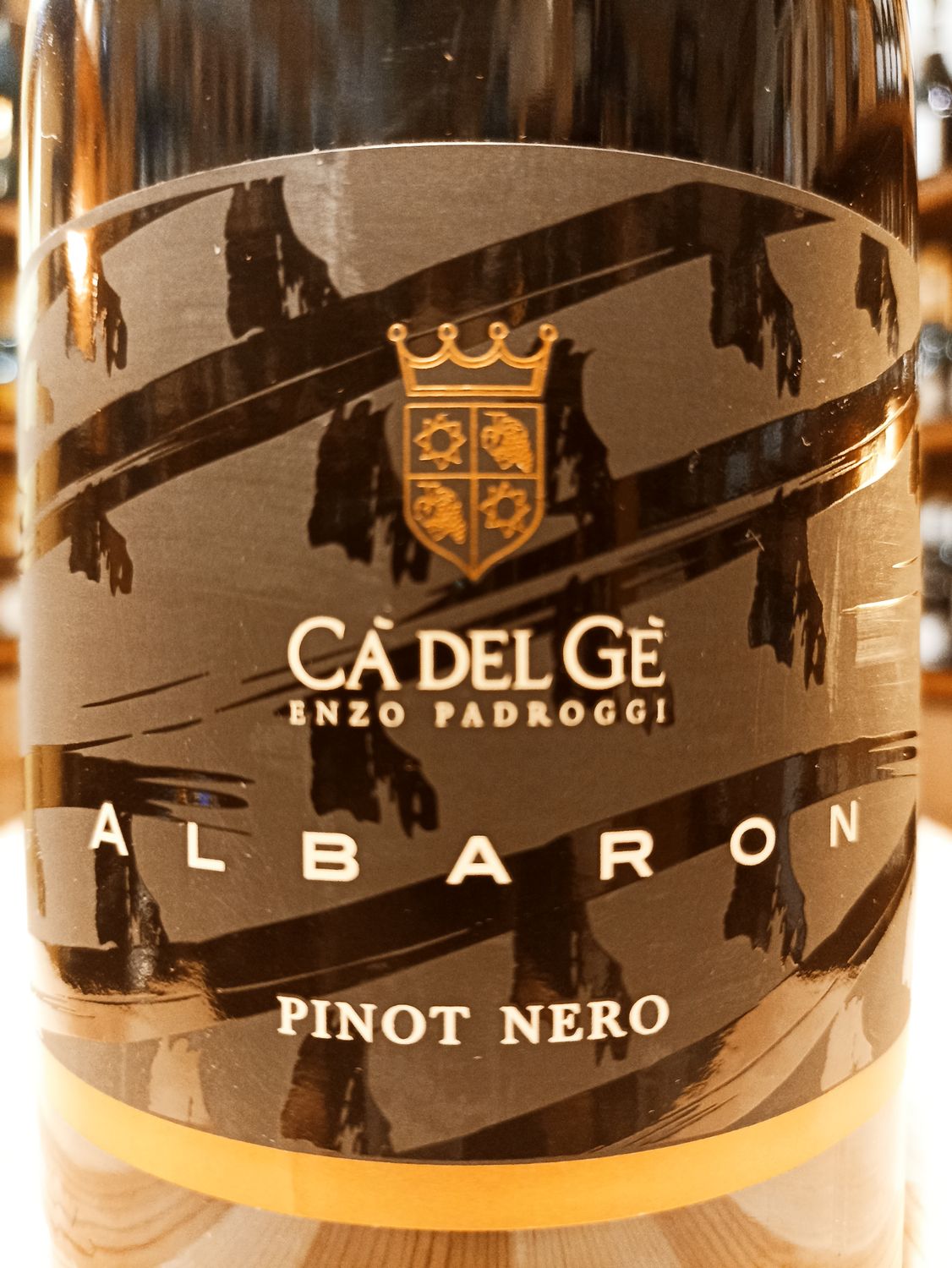 Oltrepò Pavese  Pinot Nero D.o.c. Albaron - Az. Agr. Cà del Gè - 0,75 L