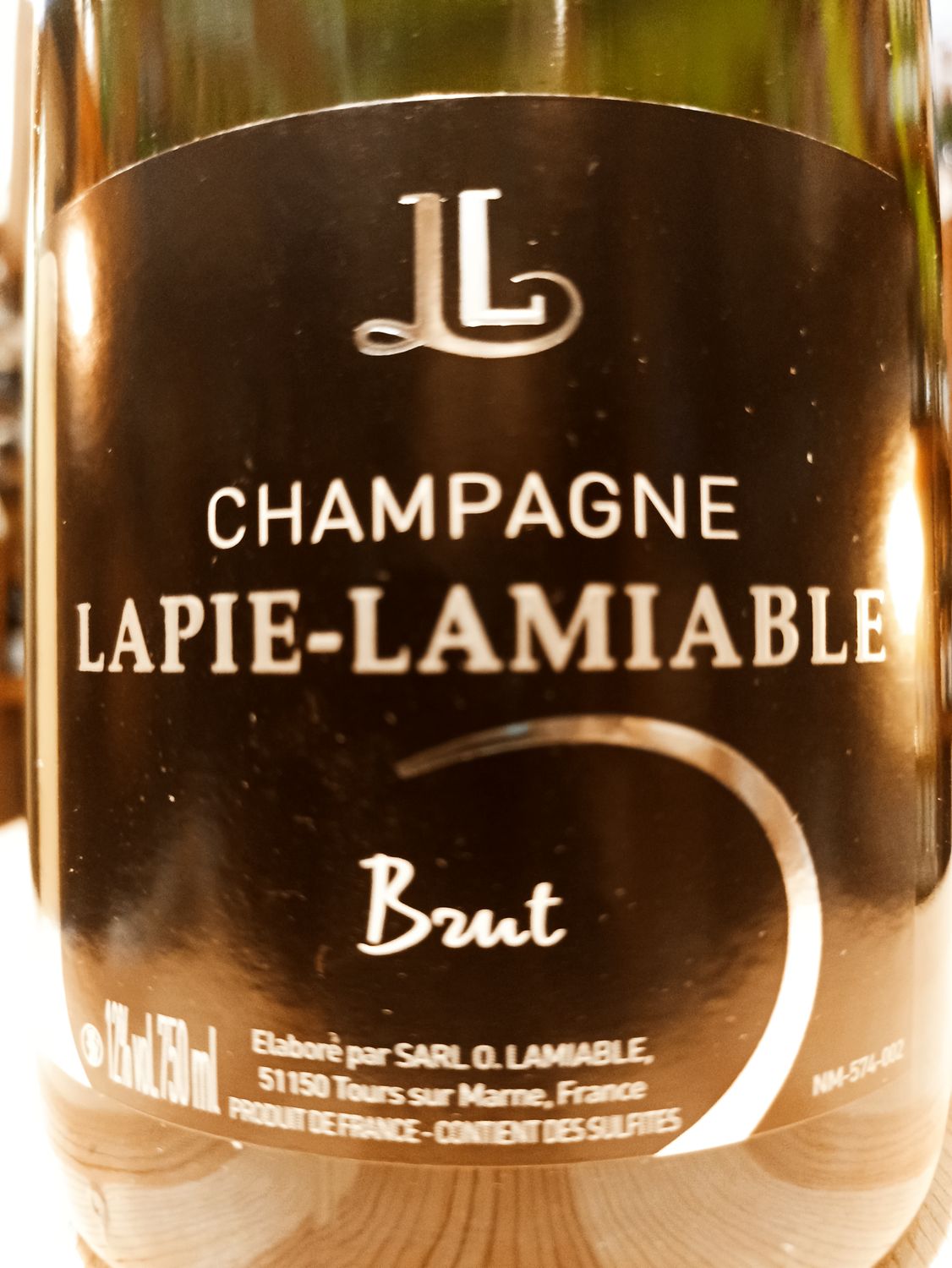 Champagne Brut Tradition Lapie-Lamiable - 0,75L