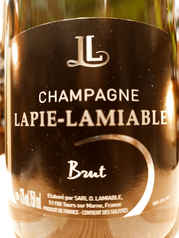 Champagne Brut Tradition Lapie-Lamiable - 0,75L