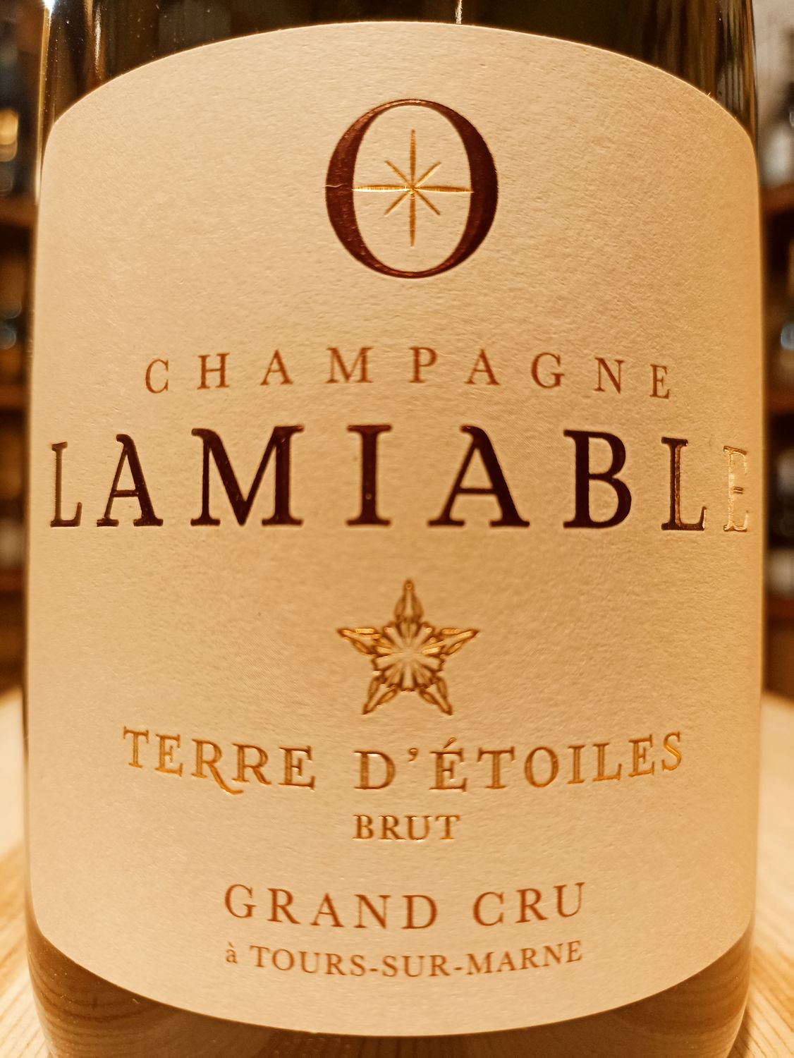Champagne Lamiable Terre d'Etoille Brut Grand Cru - Tours sur Marne (France) - 0,75 L