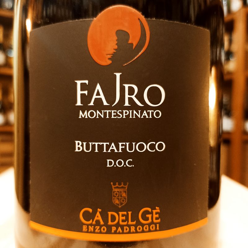 Buttafuoco dell'Oltrepò Pavese D.o.c. Fajro Montespinato Magnum- Az. Vit. Ca del Gè - 1,50L