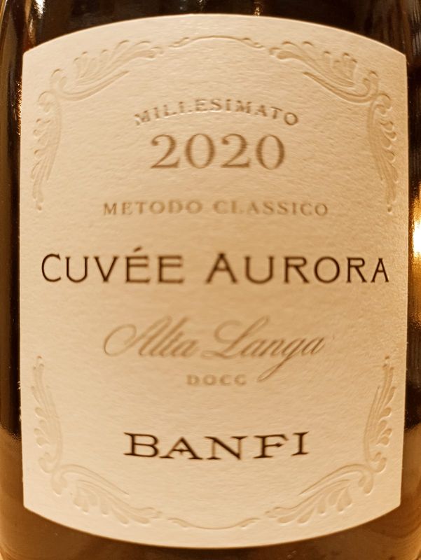 Spumante Metoto Classico Alta Langa Millesimato Docg Cuvée Aurora - Banfi Montalcino - 0,75 L