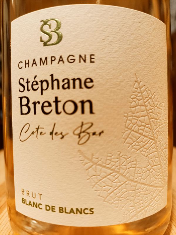 Champagne Stéphane Breton Brut Blanc de Blancs - 0,75 L