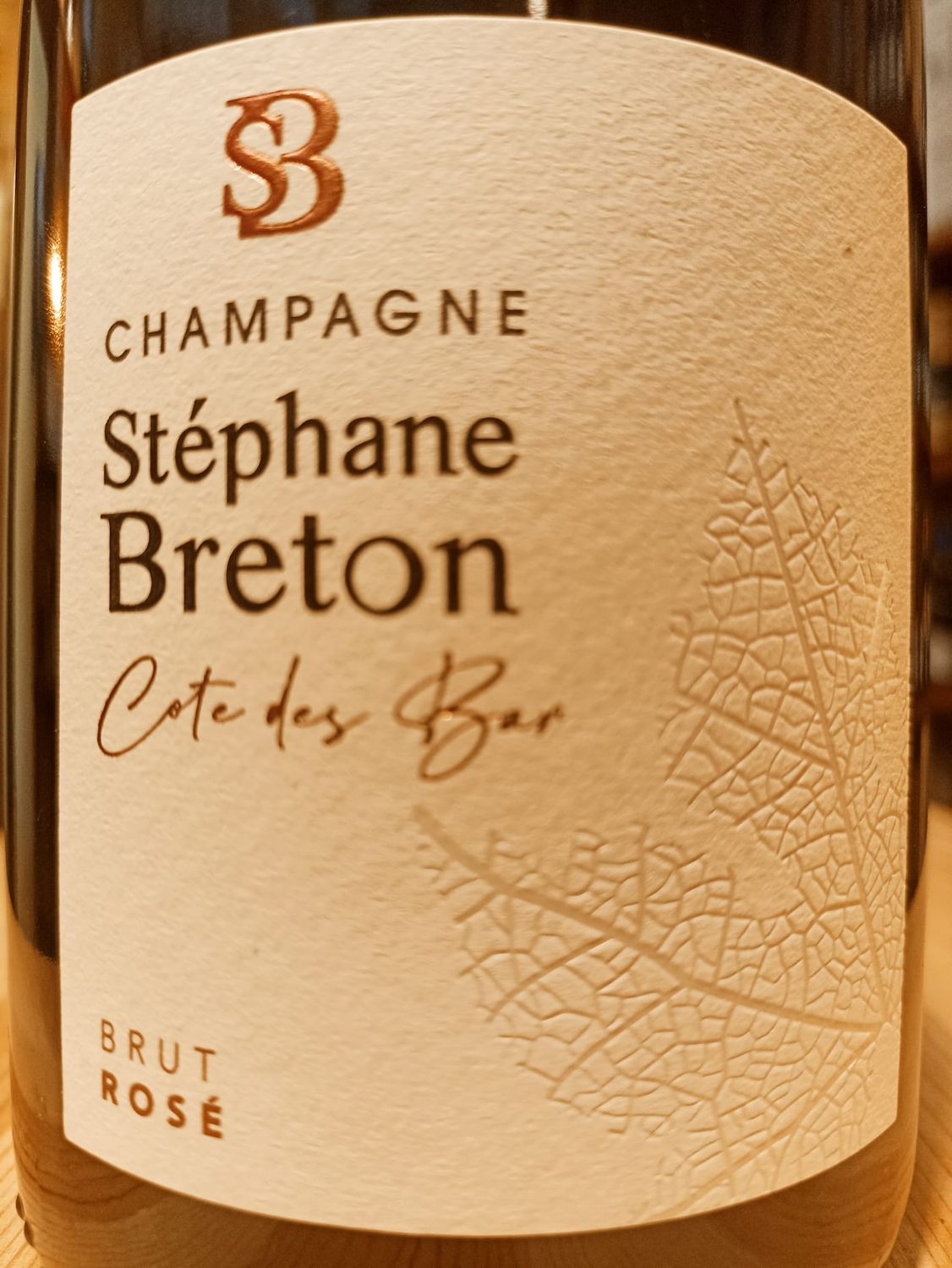 Champagne Stéphane Breton Brut Rosé- 0,75 L