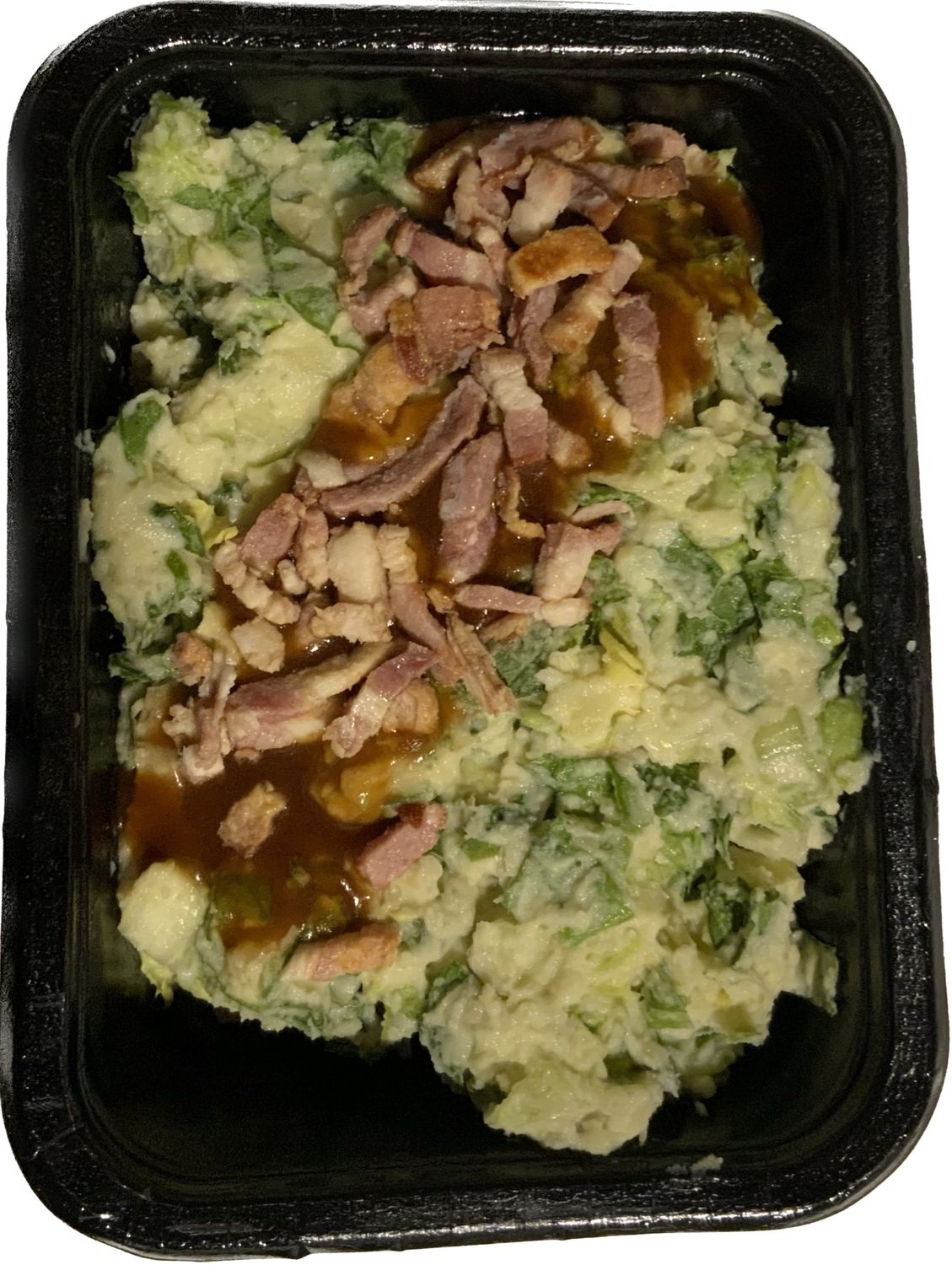 Andijvie stamppot met vlees