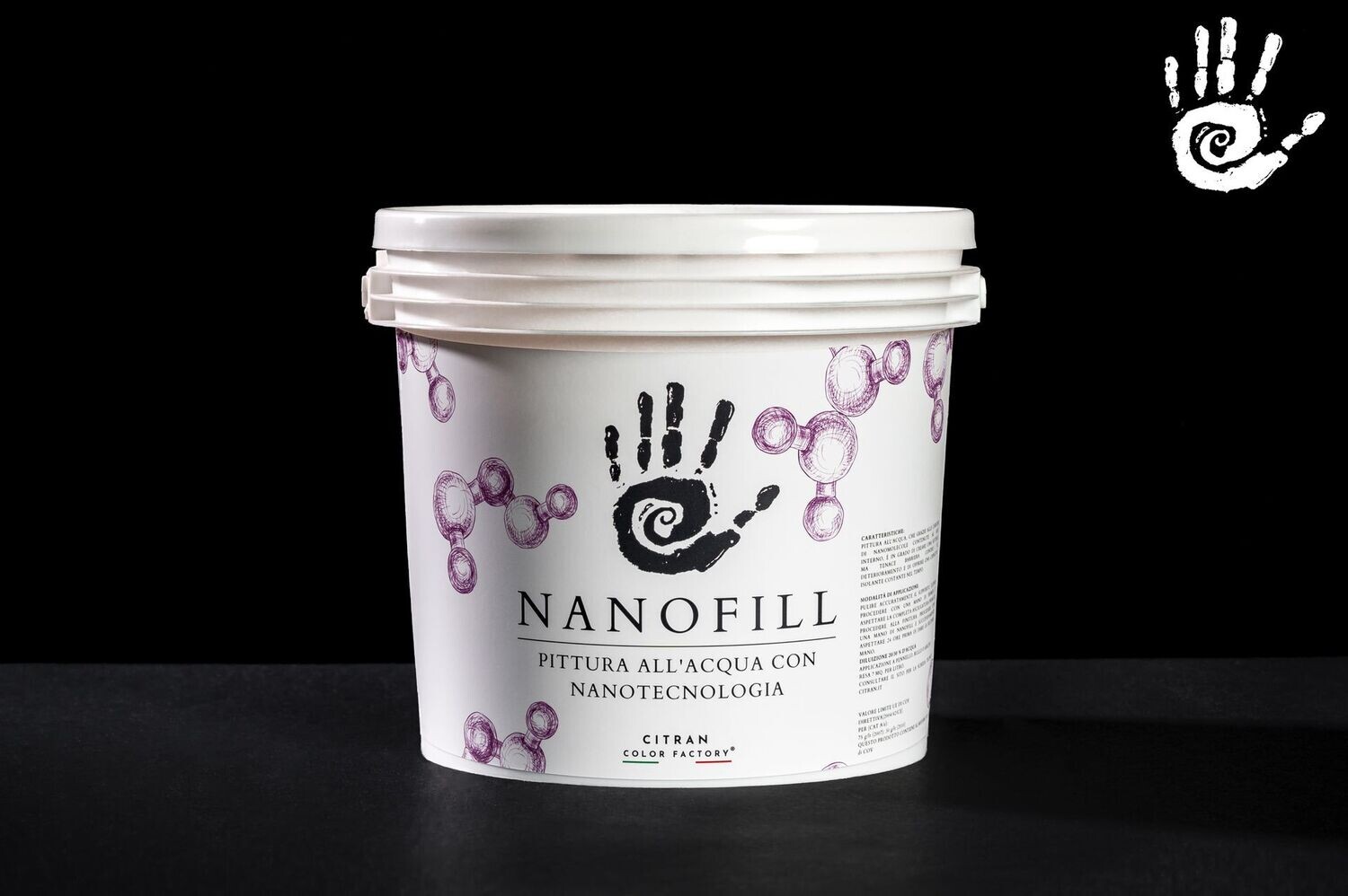 NANOFILL - PITTURA CON NANO PARTICELLE ALL'ACQUA - 10 lt.