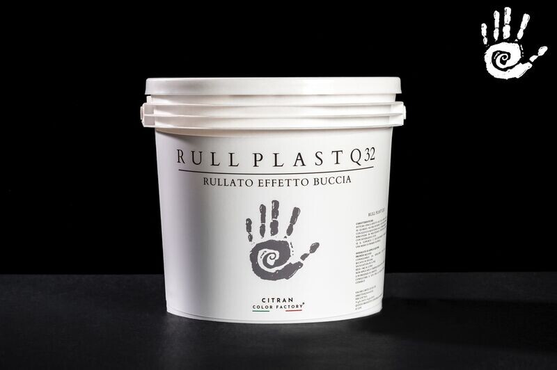 RULL PLAST Q 32 - PITTURA EFFETTO BUCCIA AL QUARZO - 14 lt.