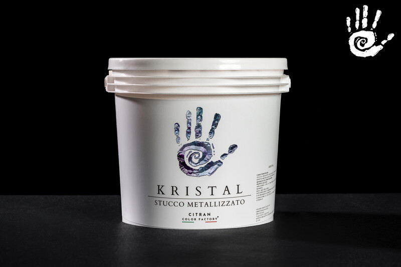 KRISTAL - STUCCO METALLIZZATO - 5 kg.