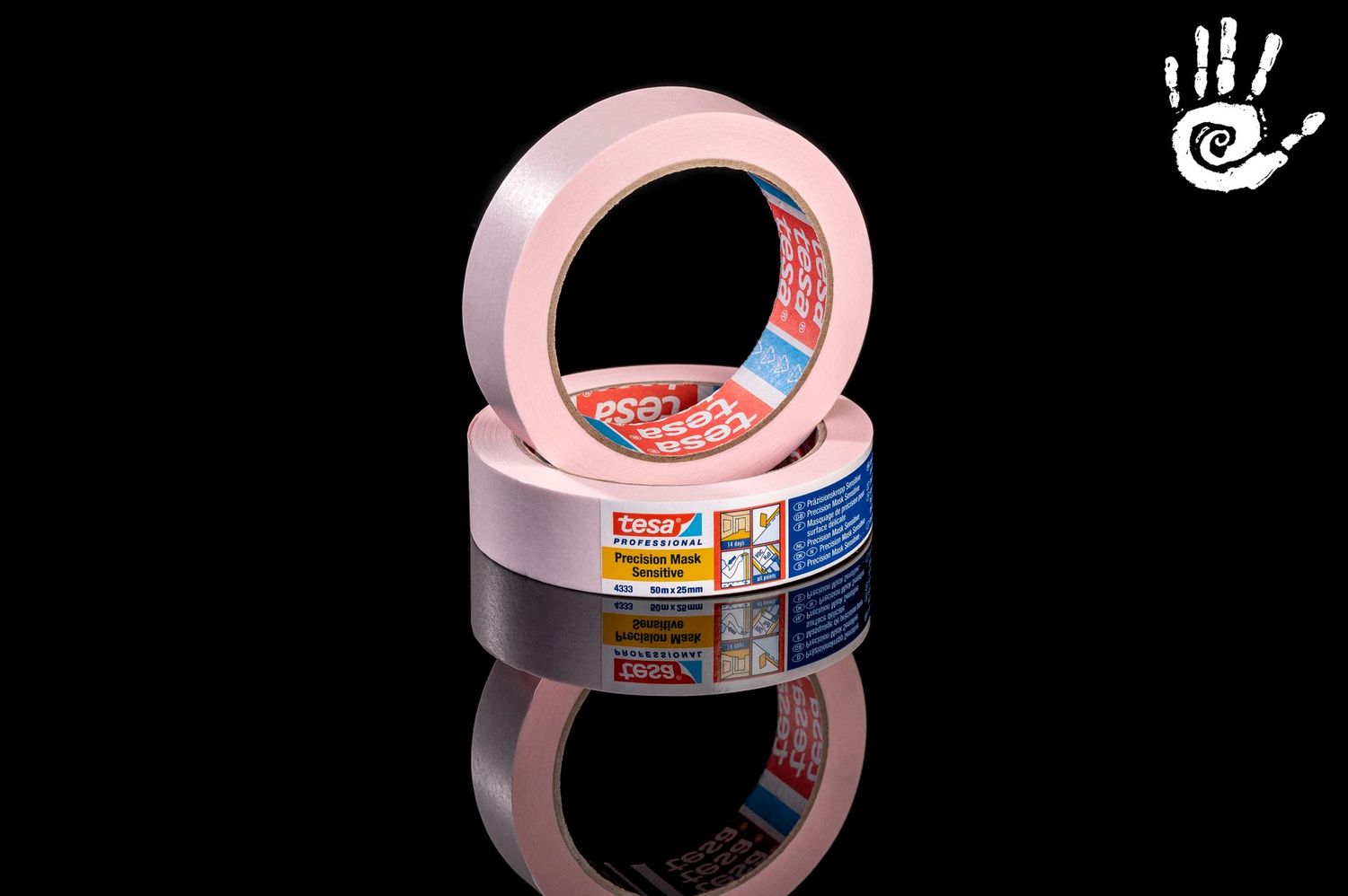 Nastro TESA ROSA professionale 4333
